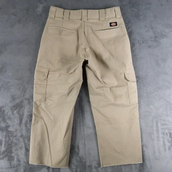 Vintage Dickies Mens Size 32x22.5 Beige Work Cargo Pants - Picture 2 of 14
